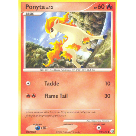 Ponyta (Reverse Holo)