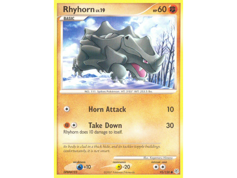 Rhyhorn (Reverse Holo)