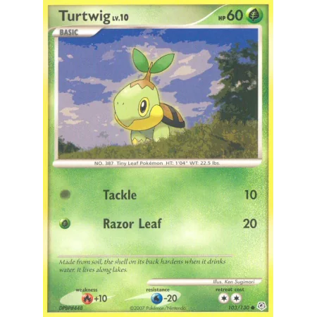 Turtwig (Reverse Holo)