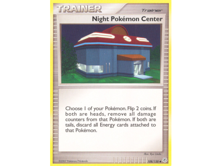 Night Pokémon Center (Reverse Holo)