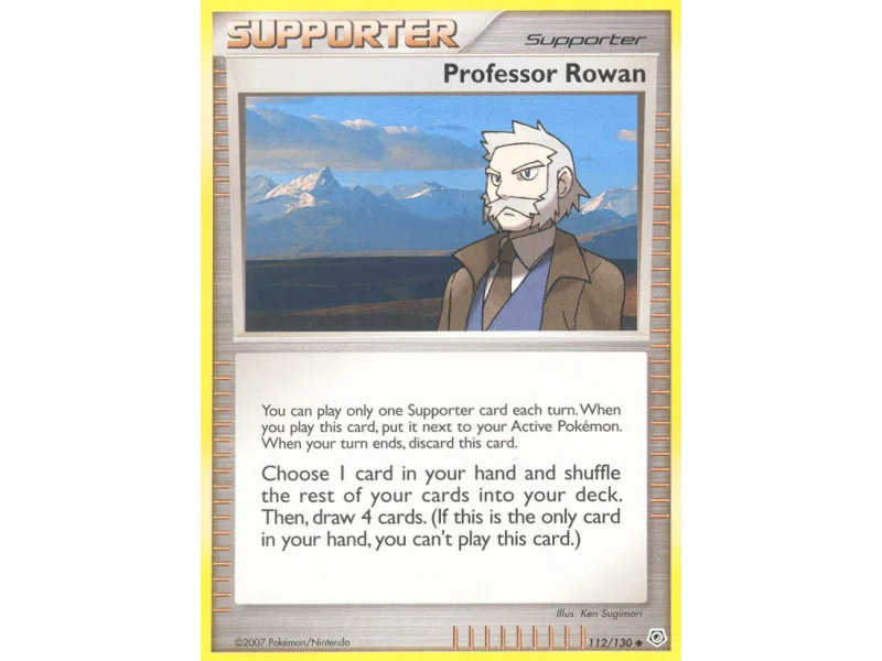 Professor Rowan (Reverse Holo)
