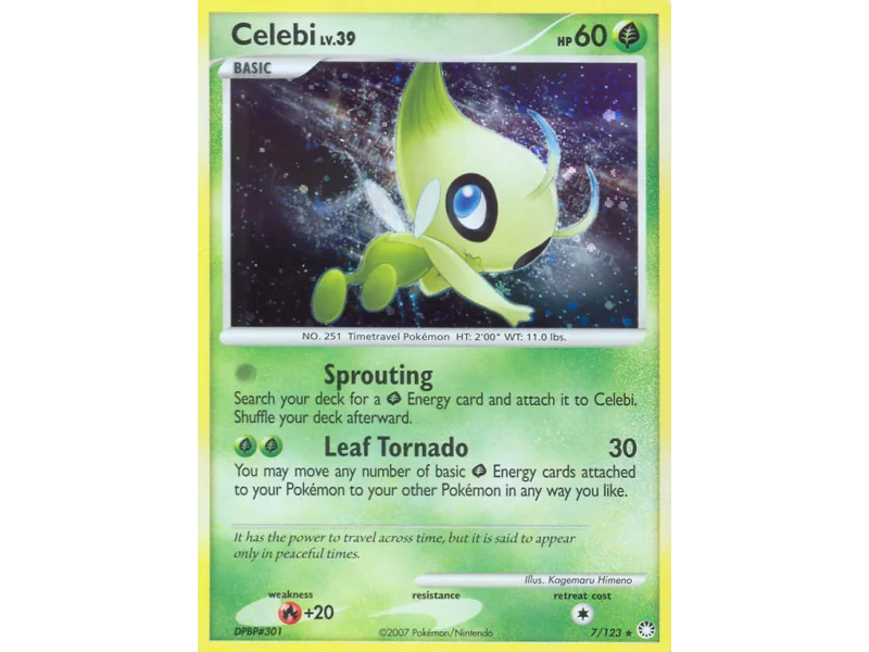 Celebi (Reverse Holo)