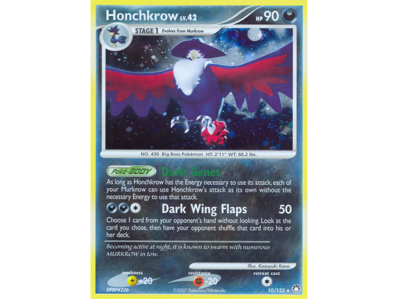 Honchkrow (Reverse Holo)