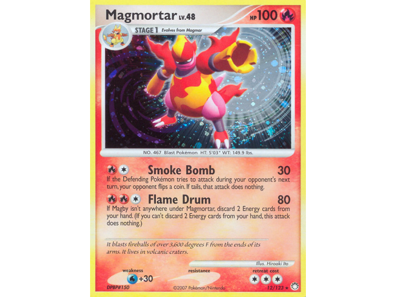 Magmortar (Reverse Holo)