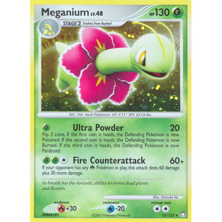 Meganium (Reverse Holo)