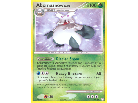 Abomasnow (Reverse Holo)