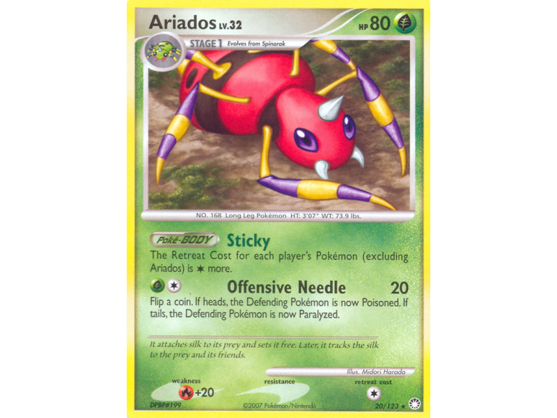 Ariados (Reverse Holo)