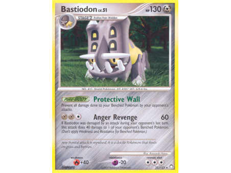 Bastiodon (Reverse Holo)