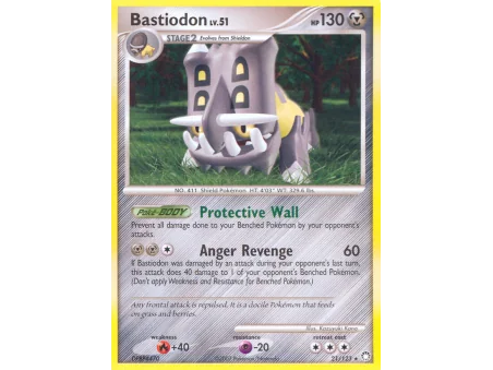 Bastiodon (Reverse Holo)