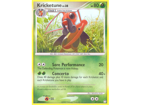Kricketune (Reverse Holo)