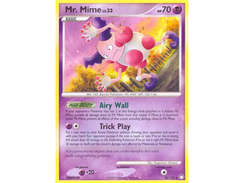 Mr. Mime (Reverse Holo)