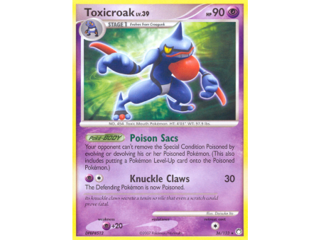 Toxicroak (Reverse Holo)