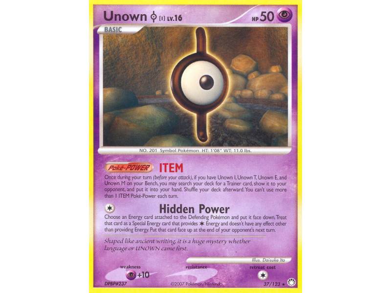 Unown [I] (Reverse Holo)