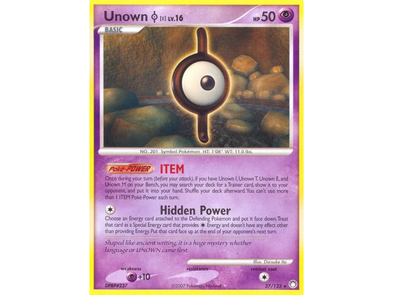 Unown [I] (Reverse Holo)