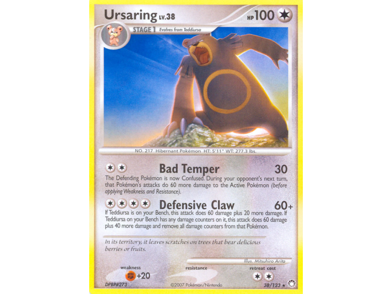 Ursaring (Reverse Holo)