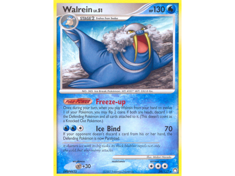 Walrein (Reverse Holo)