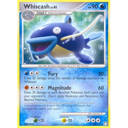 Whiscash (Reverse Holo)