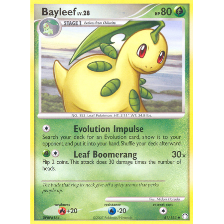 Bayleef (Reverse Holo)
