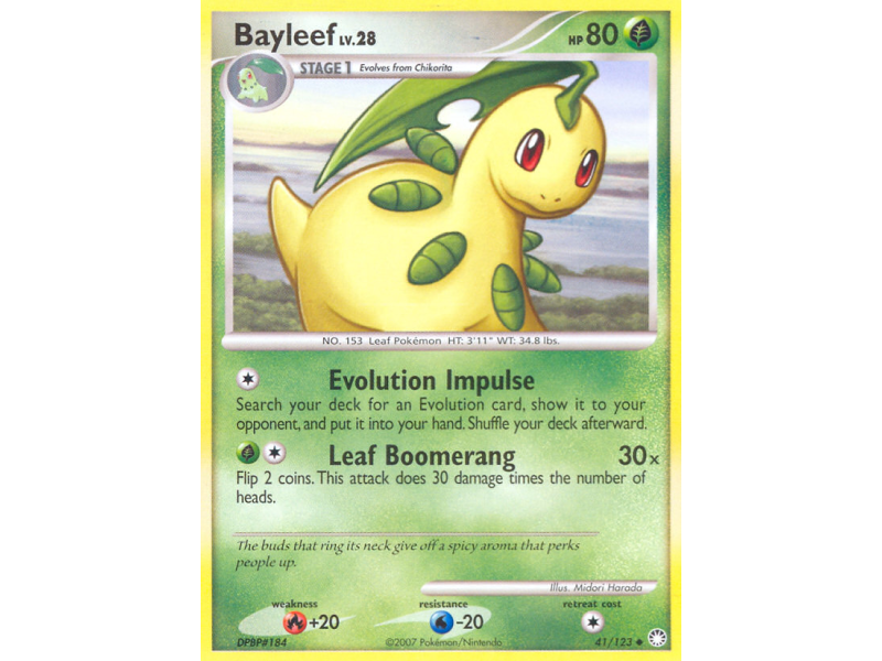 Bayleef (Reverse Holo)