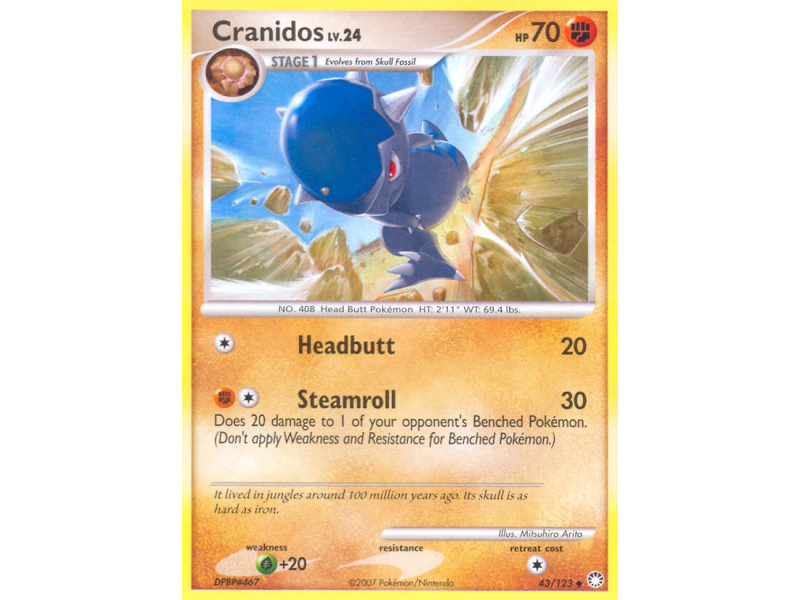 Cranidos (Reverse Holo)