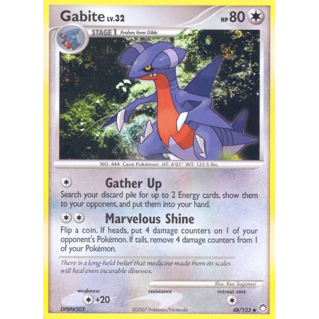 Gabite (Reverse Holo)