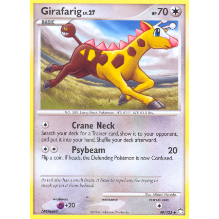 Girafarig (Reverse Holo)