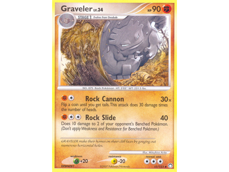 Graveler (Reverse Holo)