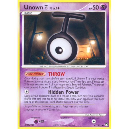 Unown [T]