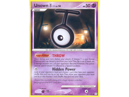 Unown [T]