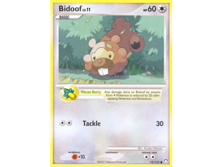 Bidoof (Reverse Holo)