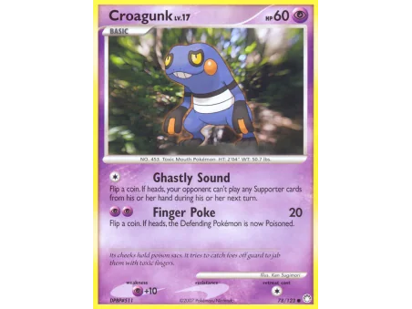 Croagunk (Reverse Holo)