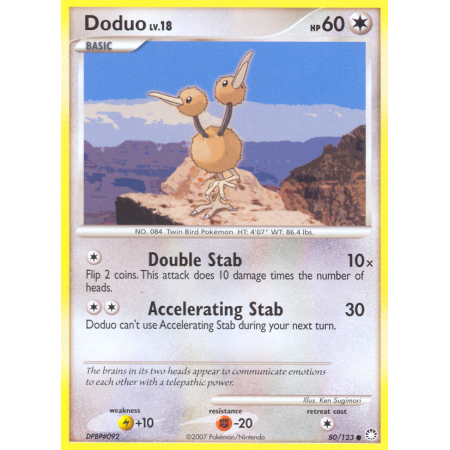 Doduo (Reverse Holo)