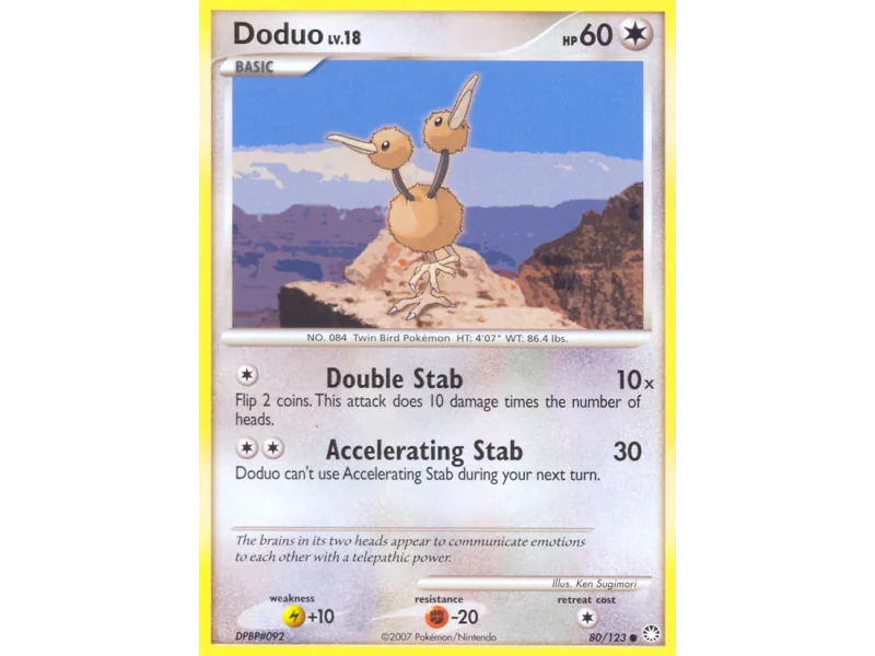 Doduo (Reverse Holo)