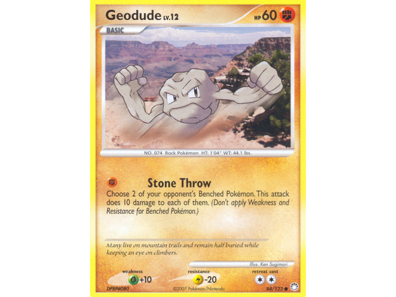 Geodude (Reverse Holo)