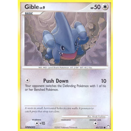 Gible (Reverse Holo)