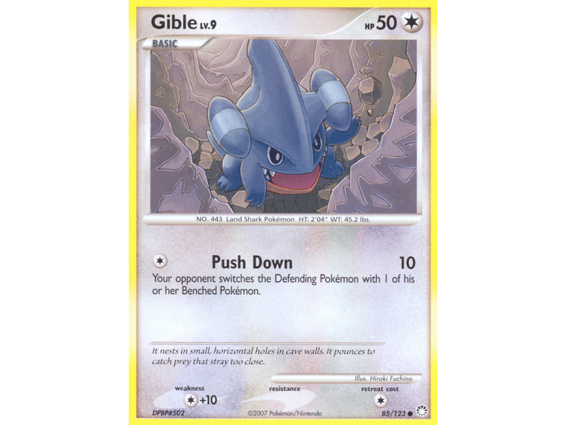 Gible (Reverse Holo)