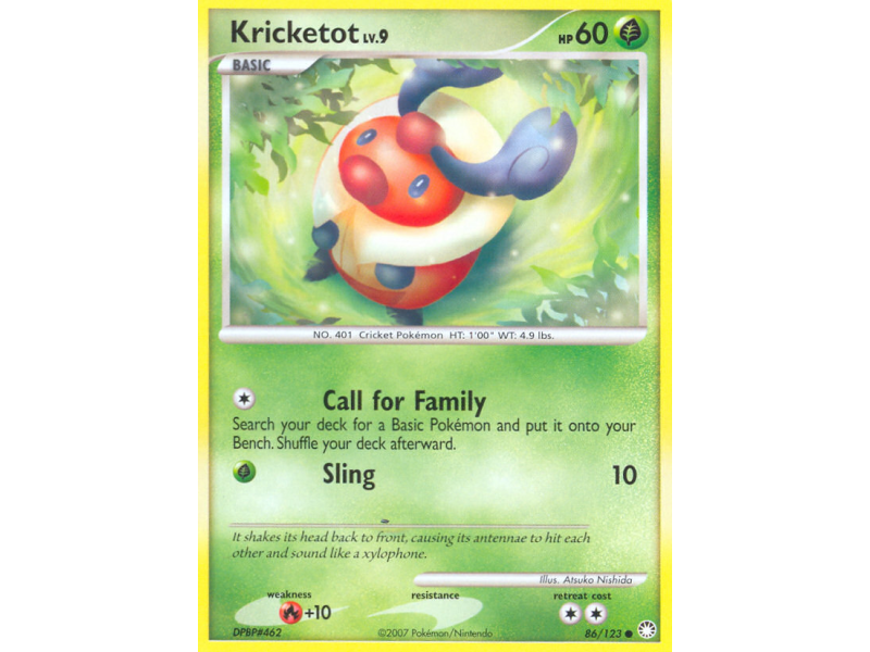 Kricketot (Reverse Holo)
