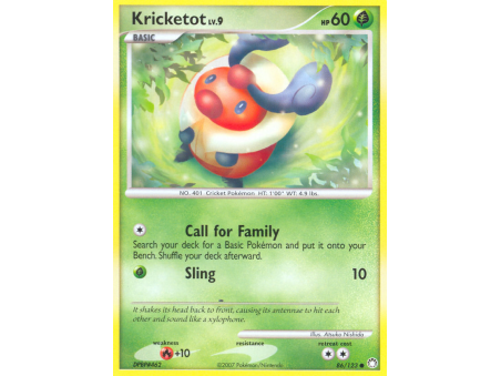Kricketot (Reverse Holo)