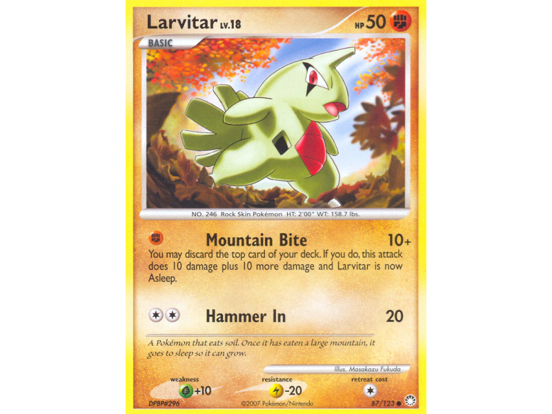 Larvitar (Reverse Holo)