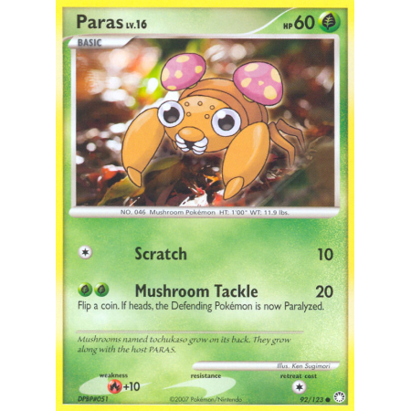 Paras (Reverse Holo)