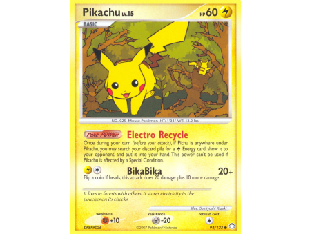 Pikachu (Reverse Holo)