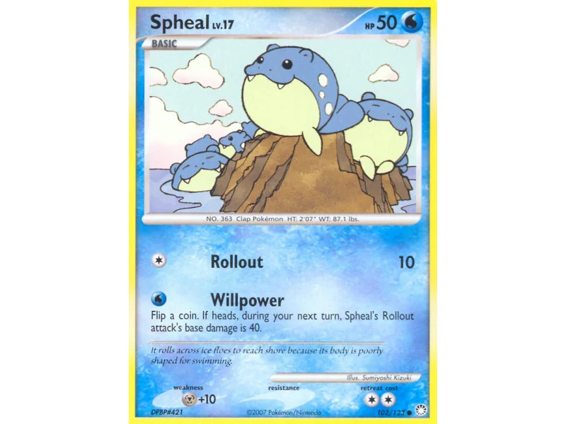 Spheal (Reverse Holo)