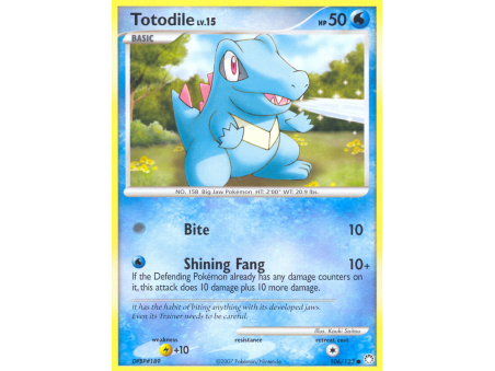 Totodile (Reverse Holo)