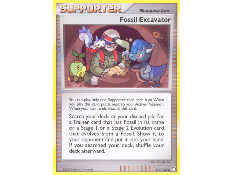Fossil Excavator (Reverse Holo)