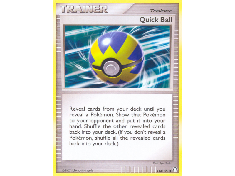 Quick Ball (Reverse Holo)