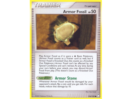 Armor Fossil (Reverse Holo)