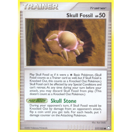 Skull Fossil (Reverse Holo)