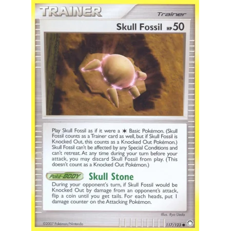 Skull Fossil (Reverse Holo)