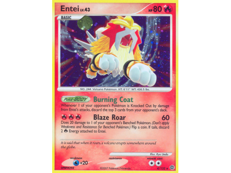 Entei (Reverse Holo)