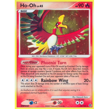 Ho-Oh (Reverse Holo)